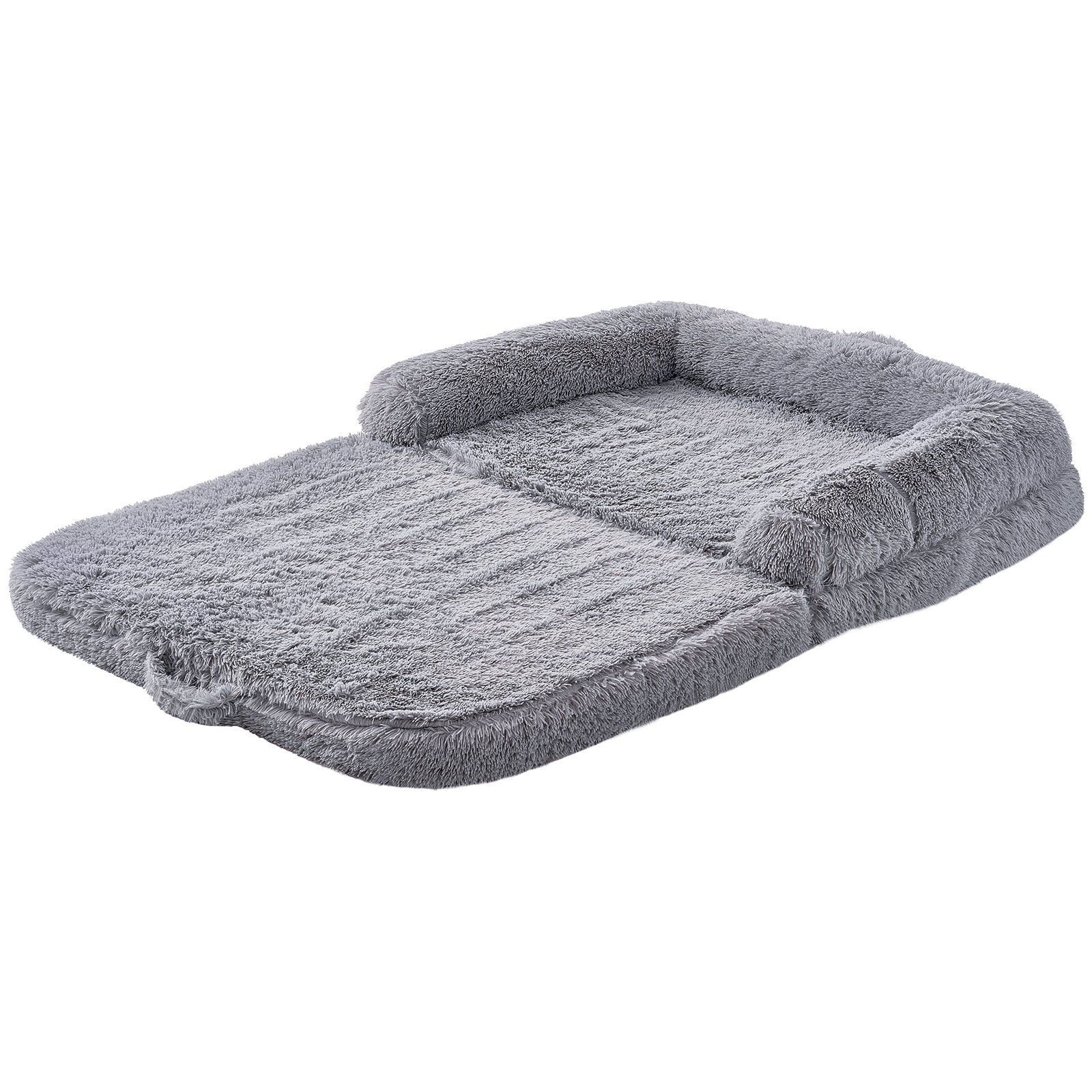 VEVOR Human Dog Bed 72 x48x10in Large Human Size Dog Bed Washable PV Velvet VEVOR Human Dog Bed 72 x48x10in Large Human Size Dog Bed Washable PV Velvet