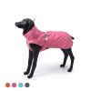 New Style Dog Winter Jacket with Waterproof Warm Polyester Filling Fabric-(pink , size XL)