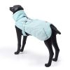 New Style Dog Winter Jacket with Waterproof Warm Polyester Filling Fabric-(blue , size M)