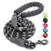 Pet Leash With Reflective & Comfortable Padded Handle For Small; Medium And Large Dogs